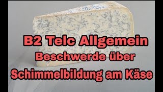 تعليم اللغة الألمانية  شكوى على الجبنة المعفنة Beschwerde B2Telc [upl. by Ahsimik]