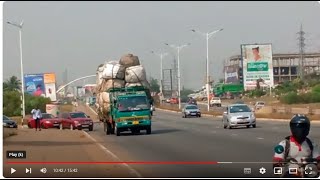 THE BIGGEST ROUND ABOUT STREET IN GHANA TETTEH QUARSHIE [upl. by Acilegna]