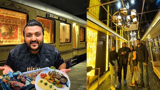 Palace on Wheels Luxury train in Gorakhpur Most Famous amp Luxurious train Restaurant  Delicious🤤 [upl. by Kristofor]