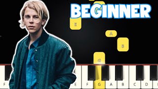 Tom Odell  Another Love  Beginner Piano Tutorial  Easy Piano [upl. by Hedvig]