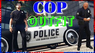 Patched Police Outfit in GTA 5 Online And KEEP It Cops And Crooks PS4 amp PS5 [upl. by Sitsuj]