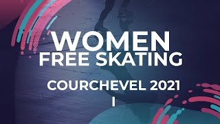 Noelle STREULI POL Women Free Skating  Courchevel 12021 [upl. by Knarf]