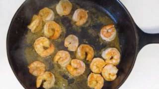 Homemade Shrimp Fettuccine Alfredo Recipe [upl. by Nomde]