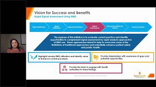 Rapid RWD Analyses to Support Safety Signal Assessments [upl. by Eiraminot]