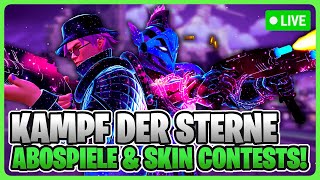 🔥 LIVE Fortnite Season 4  KAMPF DER STERNE Abospiele amp Skin Contests 🚀🎮 [upl. by Xuagram]