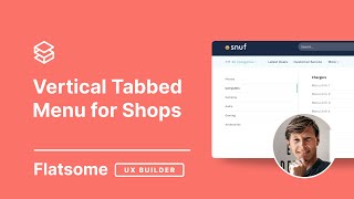 Vertical Tabbed Menu for Flatsome Theme [upl. by Airetnohs551]
