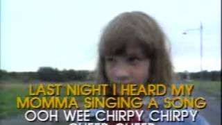 Chirpy Chirpy Cheep Cheep  Video Karaoke Pioneer [upl. by Akeber]