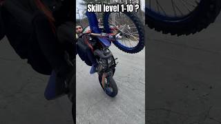 Yz 85 Wheelie Skills 🔥 Shorts Yz85 Wheelie Explore Fyp ForYou [upl. by Armyn341]