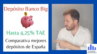 Depósito bancario del Banco BIG en 2024 características y opiniones [upl. by Dnalevelc]