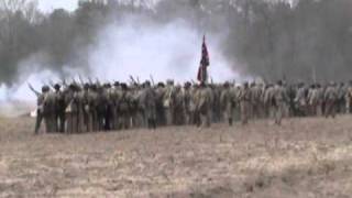 145th Battle of Bentonville Reenactment The Last Grand Charge of the Army of Tennessee Part 2 [upl. by Xenia]