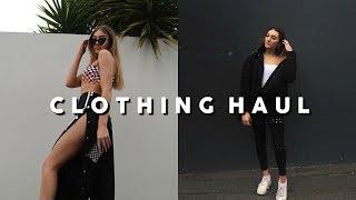 HUGE CLOTHING HAUL  INSTAGRAM TRENDS [upl. by Melodie100]