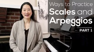 Scales And Arpeggios Exercises For Piano Part 1 [upl. by Yeliw]