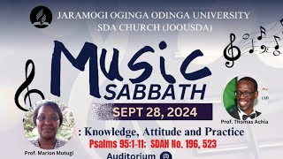 Jaramogi Oginga University SDA Church JOOUSDA Music Sabbath [upl. by Enyal]