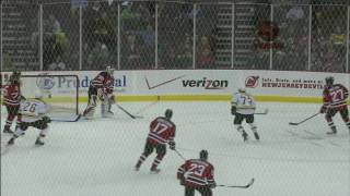 Martin Brodeur sets up David Clarkson for a Breakaway Goal [upl. by Nivaj266]