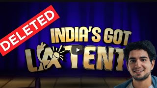 Indias Got Latent  Funny Moments with Samay Raina Deleted Video Recap [upl. by Lertnom989]