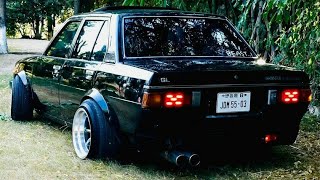 Toyota Corolla Black KE70 Modified  Old Skool [upl. by Pasco]