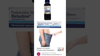 Can we use Betadine ointments in Private Parts betadine ointment marunthiyalarivom shajjath [upl. by Tuhn]