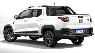 New 2024 Fiat Strada Tributo 125  Compact Pickup Truck [upl. by Ayikin784]