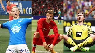 ERLING HAALAND IN EVERY FIFA 1722 [upl. by Feriga15]