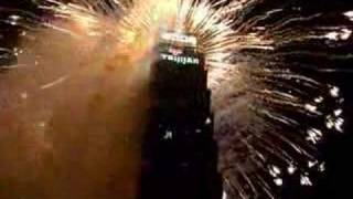 2008 taipei 101 tower fireworks [upl. by Narayan]