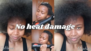 How To Stretch 4c Hair with Zero Heat Damage [upl. by Hallvard]