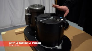 How To Replace A Turbine and Tension Belt [upl. by Munster]