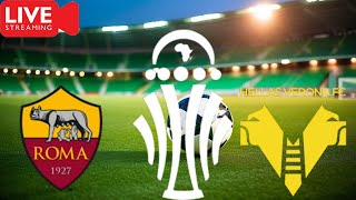 LIVE Serie A LIVE AS ROMA vs Hellas Verona FOOTBALL MATCH  COUNTDOWN [upl. by Atidnan]