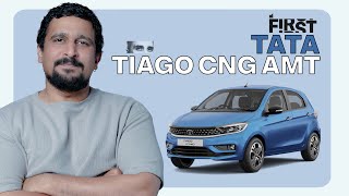 Tata Tiago iCNG AMT 2024 First Impressions  MotorInc First S02E12 [upl. by Anaher]