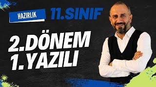 11 Sınıf Matematik 2 Dönem 1 Yazılı Hazırlık PDF yazılıyahazırlık [upl. by Sirahs428]