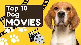 Top 10 Dog Movies [upl. by Nalyad]