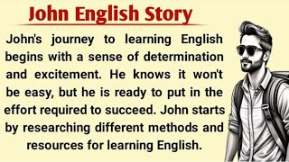 John English Learning Story  Learn English  How To Learn English  Basic English [upl. by Salokcin]