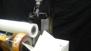 CT10 Servo Driven Core Cutter Cutting Soft Plastic [upl. by Daitzman559]