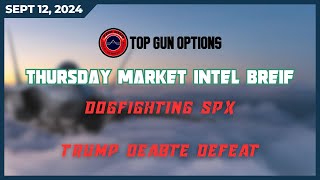 Thursday Market Intel Brief Dogfighting SPX for MAX Profit Inflation Prints Trump Ambush [upl. by Nnazil]