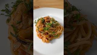 Delicious Seafood Spagetti Pasta  Quick amp Easy Gourmet Dinner 🦐🍝 [upl. by Don]