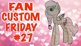 Fan Custom Friday 27  Custom OC Pony Giveaway FCF by MandaPanda Toy Collector [upl. by Nahtaoj]