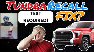 Former Toyota Engineer Predicts what the Tundra Recall FIX will be You might not like it [upl. by Aicilana]