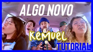 ALGO NOVO  KEMUEL  Tutorial flauta doce e outros instrumentos musicais com notas [upl. by Annavoeg]