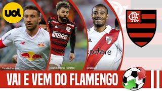 MERCADO DA BOLA QUEM CHEGA E QUEM SAI DO FLAMENGO MANDE SUAS PERGUNTAS E PARTICIPE [upl. by Ynohtnaeoj]