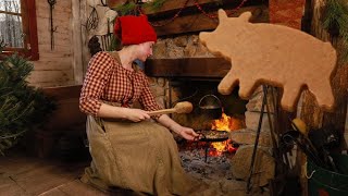 Cooking a Christmas Feast 200 Years ago 1820s Historical ASMR Cooking [upl. by Haggai]