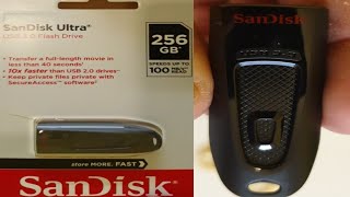 SanDisk 256GB Ultra USB 30 Flash Drive  My Review [upl. by Dihaz]