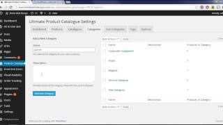 How to Use the Ultimate Product Catalog Plugin Part 1 [upl. by Nahtanha312]