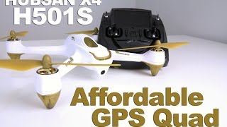 HUBSAN X4 H501S  Affordable GPS Quad with Follow Me Review [upl. by Meadows]