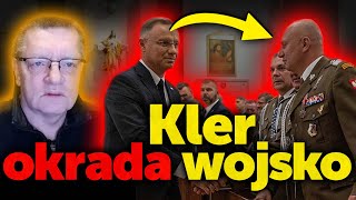 Bojowe ołtarze Wojska PolskiegoPłk Piotr Wroński o konieczności rozdziału kościoła od kasy państwa [upl. by Nodlew836]