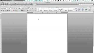 How to Do Accents With Microsoft Word on a MacBook Pro  Tech Yeah [upl. by Htebirol]