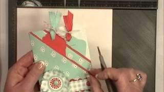 Double Pocket card tutorial Stampin Up [upl. by Ayetal]