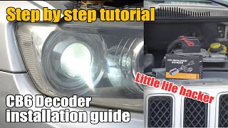 How to install CB6 decoder Stepbystep tutorial [upl. by Rehtnug]