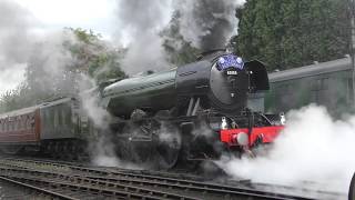 Flying Scotsman  Bridgnorth  Severn Valley Railway  2016 [upl. by Orips]