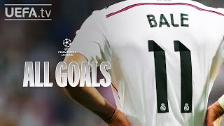 All UCL Goals GARETH BALE [upl. by Bergmans656]