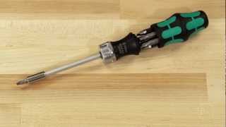 Wera Kraftform Kompakt Ratcheting Screwdriver [upl. by Dorran954]