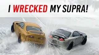 WRECKED My Supra  See HOW We FIXED It [upl. by Rico]